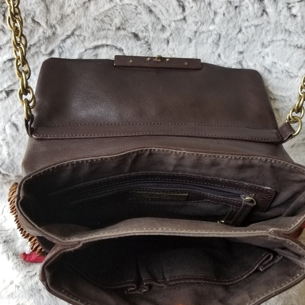 Kenneth Cole Messenger/Shoulder Bag/Chain Strap - Picture 4 of 8